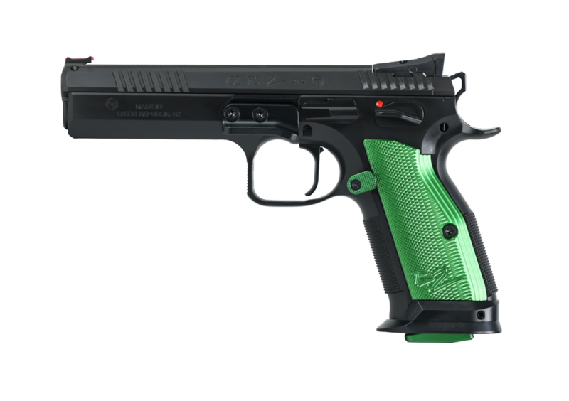 Shoot the New CZ TS 2 Racing Green Pistol