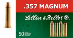 Sellier and Bellot Handgun .357 Mag 158GR LFN 50Rds