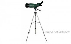 Konus KONUSPOT-100 20-60X100 mm Angled Spotting Scope w/ Objective Lens Case and Camera Adapter, Green, 7122B