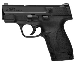 Smith and Wesson M&P9 Shield Black 9mm 3.125-inch 8rd 10 LB Trigger MA Complaint