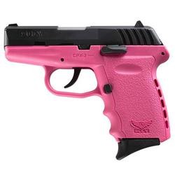 SCCY CPX-2 Black / Pink 9mm 3.1-inch 10Rd