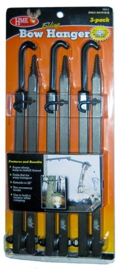 HME Products FBH-3 Folding Bow Hanger 3-pack