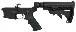 Yankee Hill Machine YHM-15 Complete AR-15 Lower Receiver Multi Caliber Black YHM-128