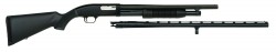 Mossberg Maverick 88 Field & Security Pump Action Shotgun Combo Black 12 Ga 28 and 18.5