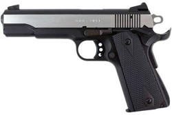 American Tactical Imports German Sport Guns M1911 Semi Auto Pistol Black / Polished Stainless 22 LR 5 inch 10 rd