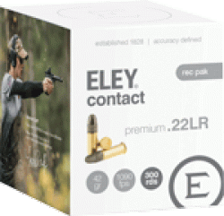 Eley Contact 22lr 300rd Rec Pk