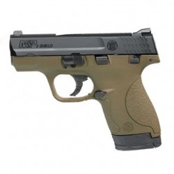 Smith and Wesson M&P9 Shield Black / Flat Dark Earth 9mm 3.1-inch 8rd Thumb Safety