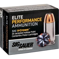 SIG Sauer Elite Performance FMJ Ammunition - Copper